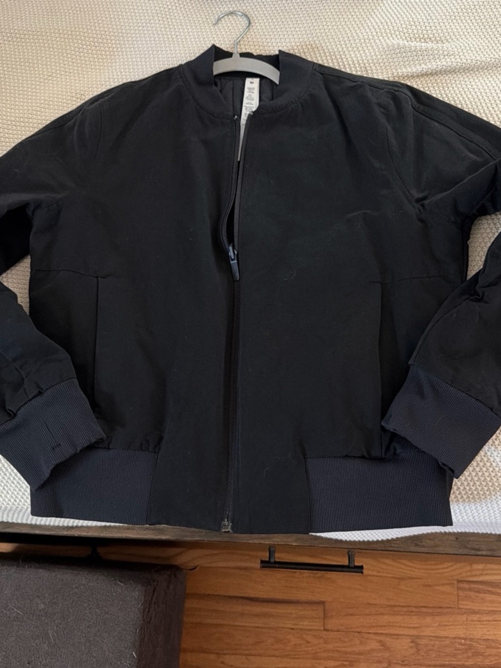 lululemon athletica Women's Black Bomber Jacket